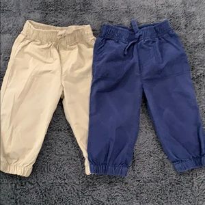 2 cotton jumping bean pants